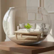 Golden money plant with pot - Image 2