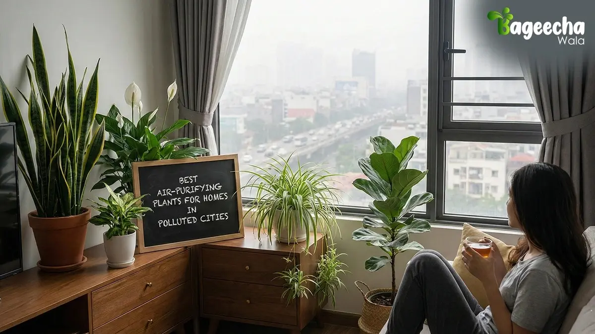 Best Air Purifying Plants for Homes in Polluted Cities: Bageecha Wala