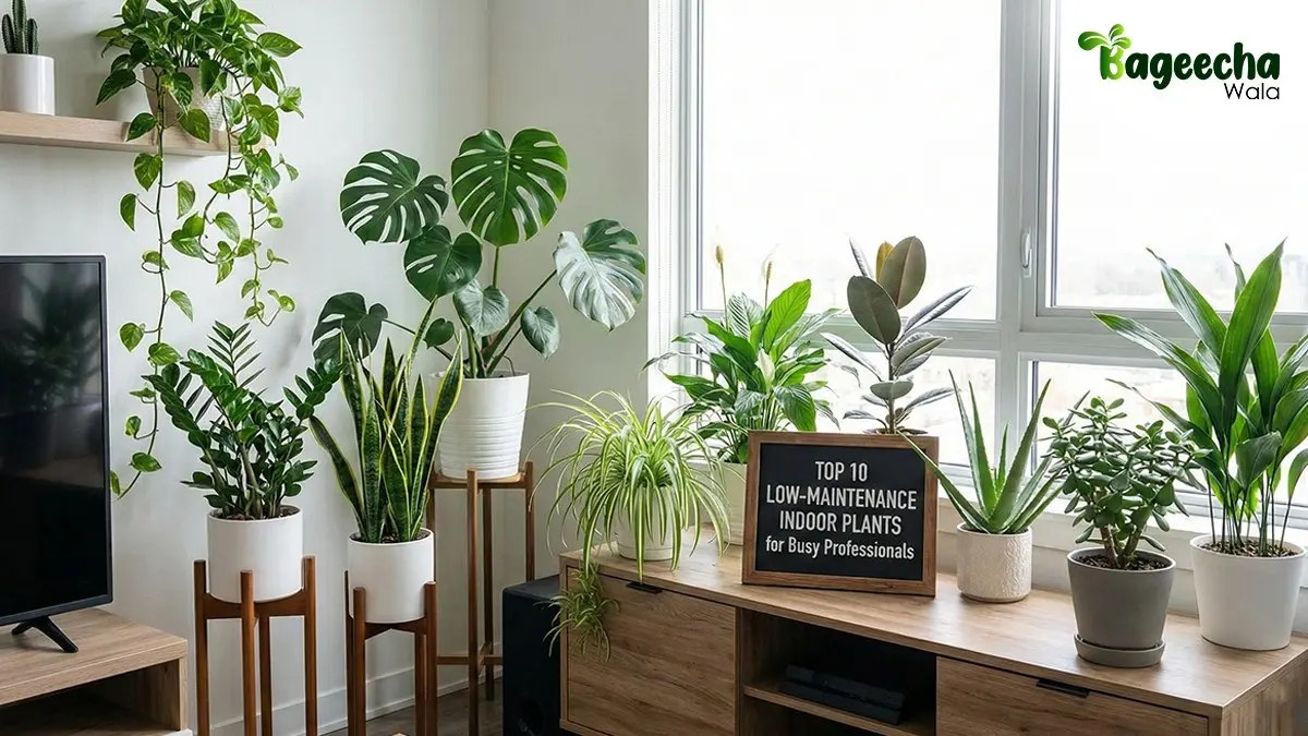 Top 10 Low Maintenance Indoor Plants for Busy Professionals: Bageecha Wala
